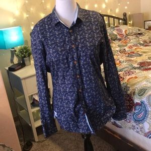 Men’s Button Down Pineapple Shirt
